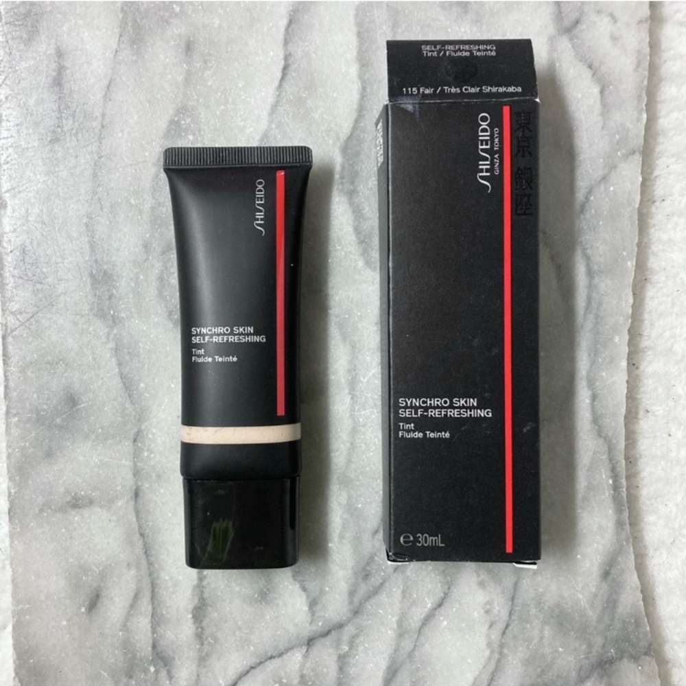 Shiseido Synchro Skin Self Refreshing Tint Shade 115 Fair New